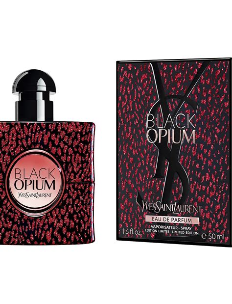 ysl black opium leopard limited edition|ysl black opium perfume review.